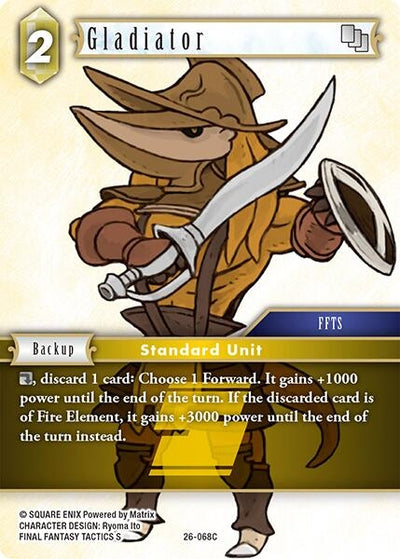 Gladiator (26-068C) (Gunslinger in the Abyss)