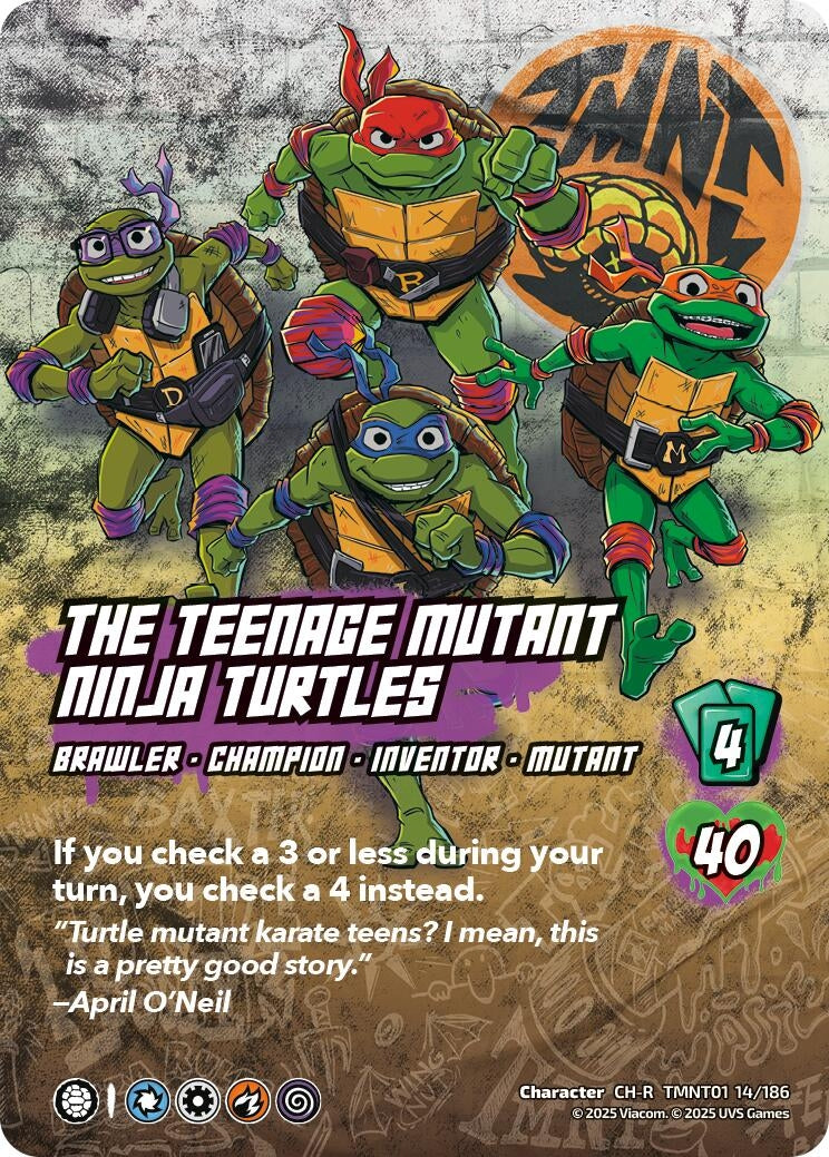 The Teenage Mutant Ninja Turtles (TMNT01 14/186) (Teenage Mutant Ninja Turtles)