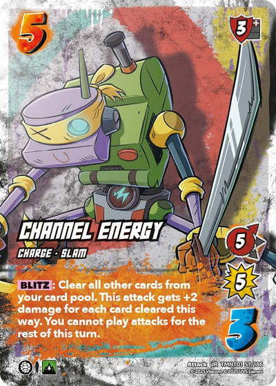 Channel Energy (TMNT01 57/186) (Teenage Mutant Ninja Turtles)