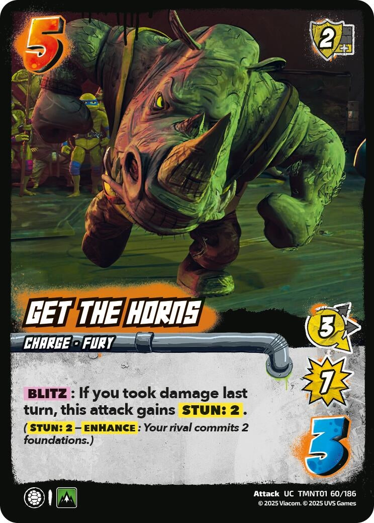 Get the Horns (TMNT01 60/186) (Teenage Mutant Ninja Turtles)