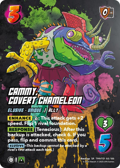 Cammy, Covert Chameleon (TMNT01 68/186) (Teenage Mutant Ninja Turtles)