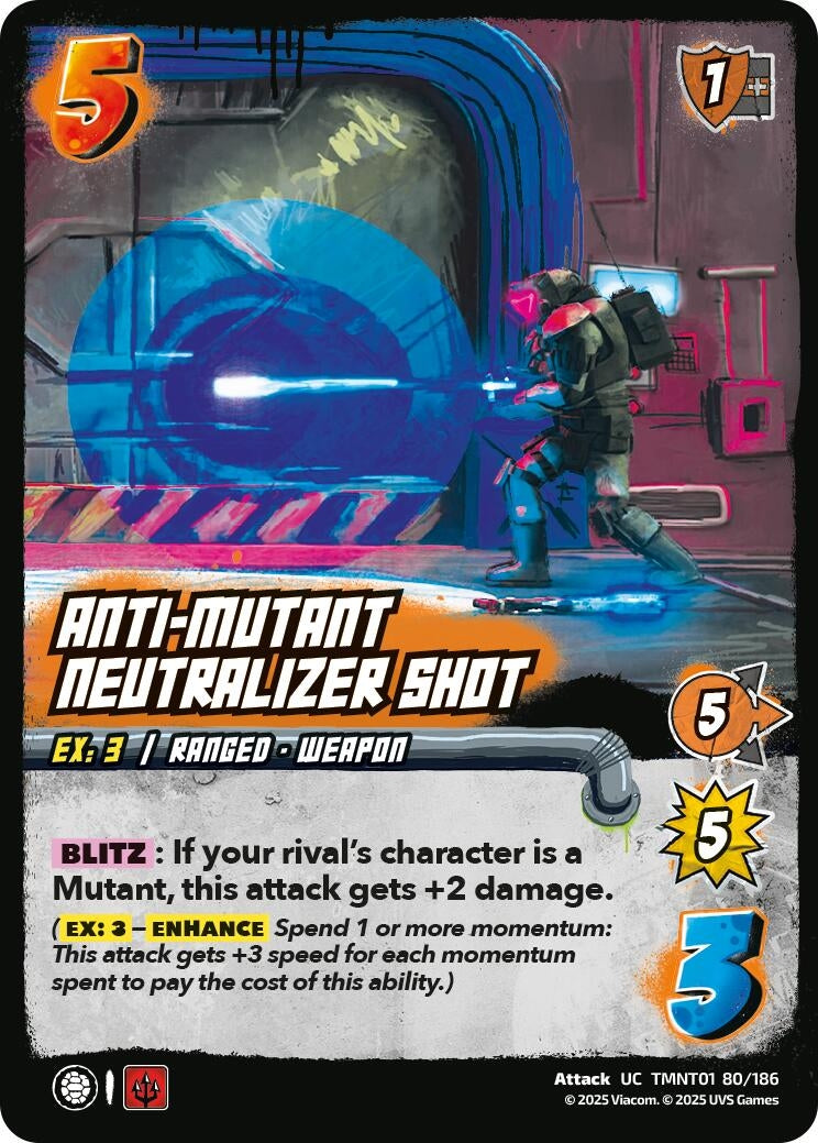 Anti-Mutant Neutralizer Shot (TMNT01 80/186) (Teenage Mutant Ninja Turtles)