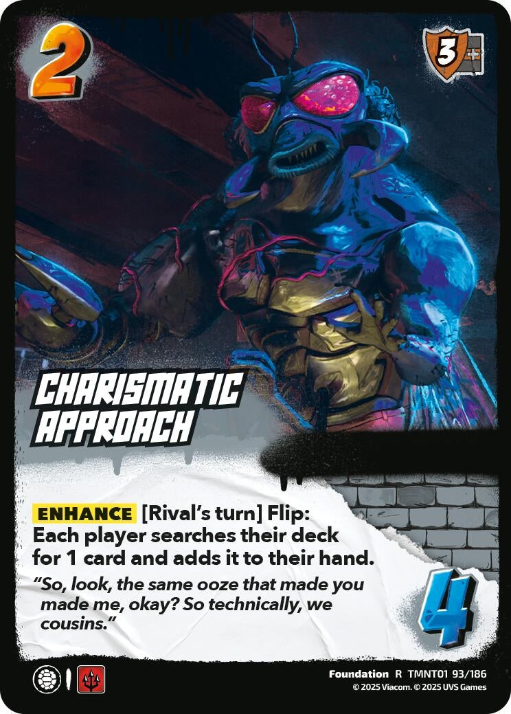 Charismatic Approach (TMNT01 93/186) (Teenage Mutant Ninja Turtles)