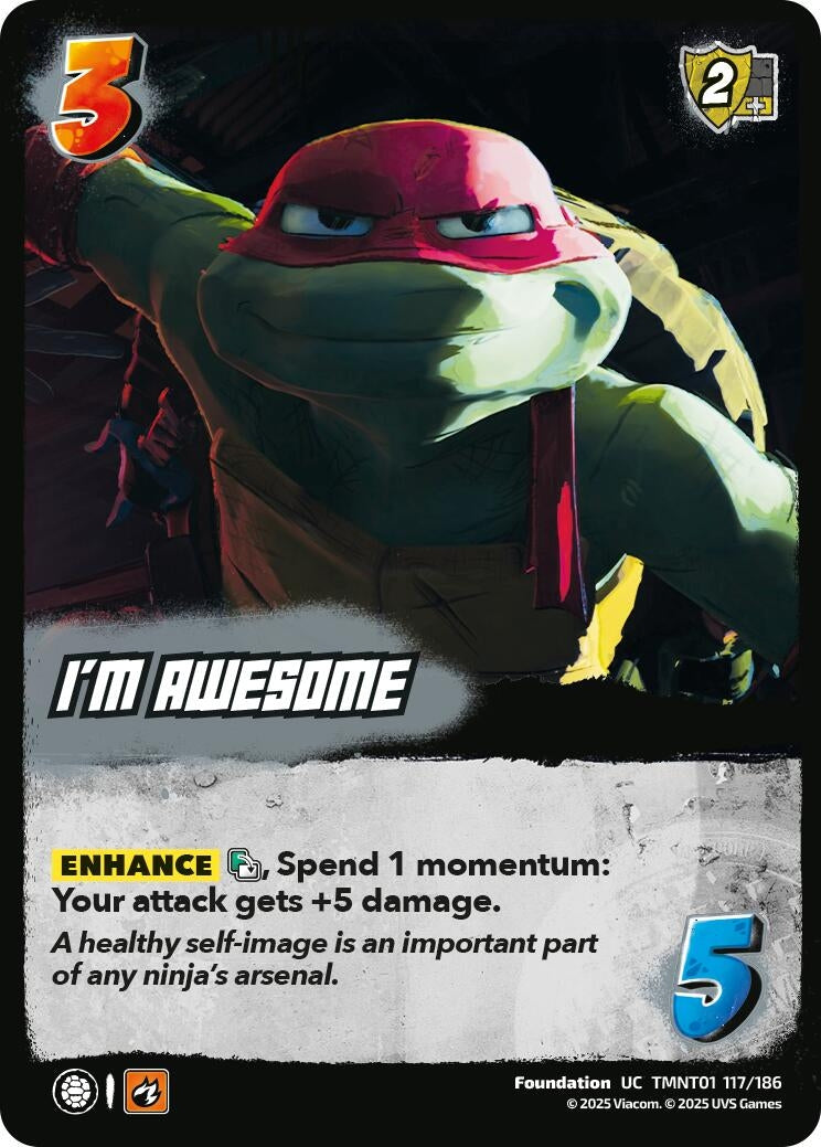 I'm Awesome (TMNT01 117/186) (Teenage Mutant Ninja Turtles)