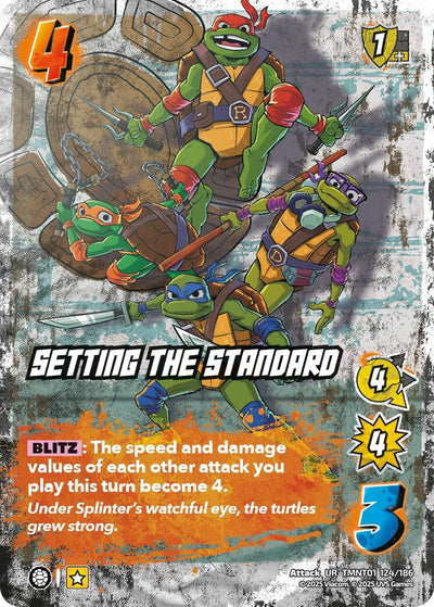 Setting the Standard (TMNT01 124/186) (Teenage Mutant Ninja Turtles)