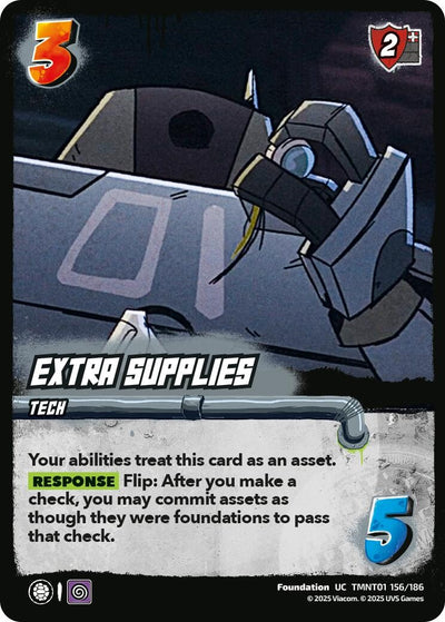 Extra Supplies (TMNT01 156/186) (Teenage Mutant Ninja Turtles)