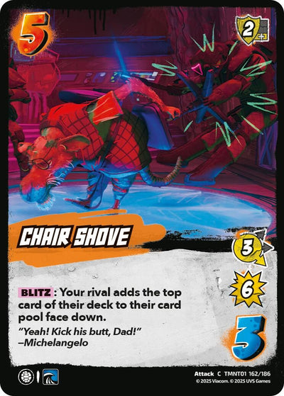 Chair Shove (TMNT01 162/186) (Teenage Mutant Ninja Turtles)