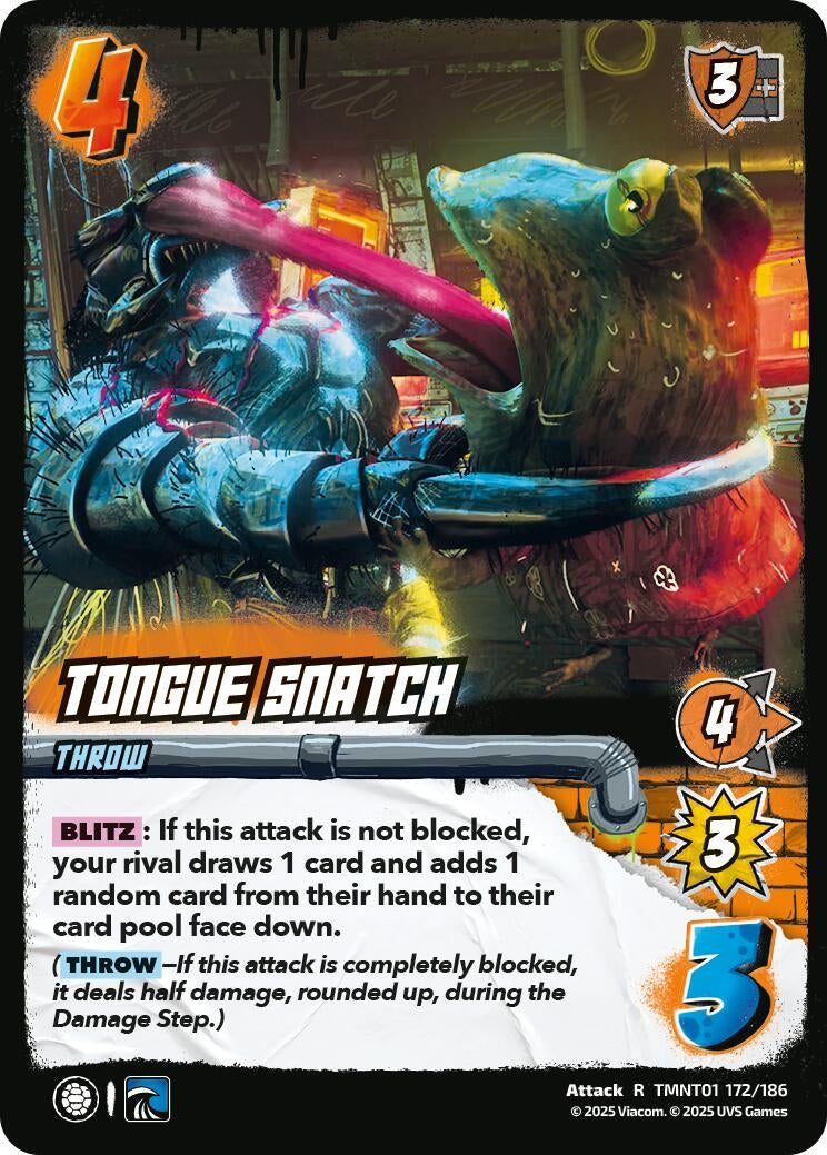 Tongue Snatch (TMNT01 172/186) (Teenage Mutant Ninja Turtles)