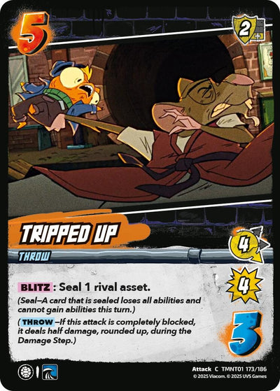 Tripped Up (TMNT01 173/186) (Teenage Mutant Ninja Turtles)
