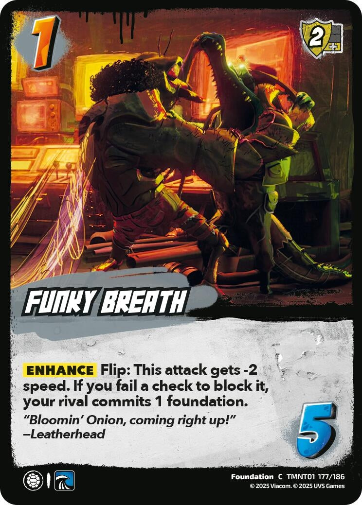 Funky Breath (TMNT01 177/186) (Teenage Mutant Ninja Turtles)