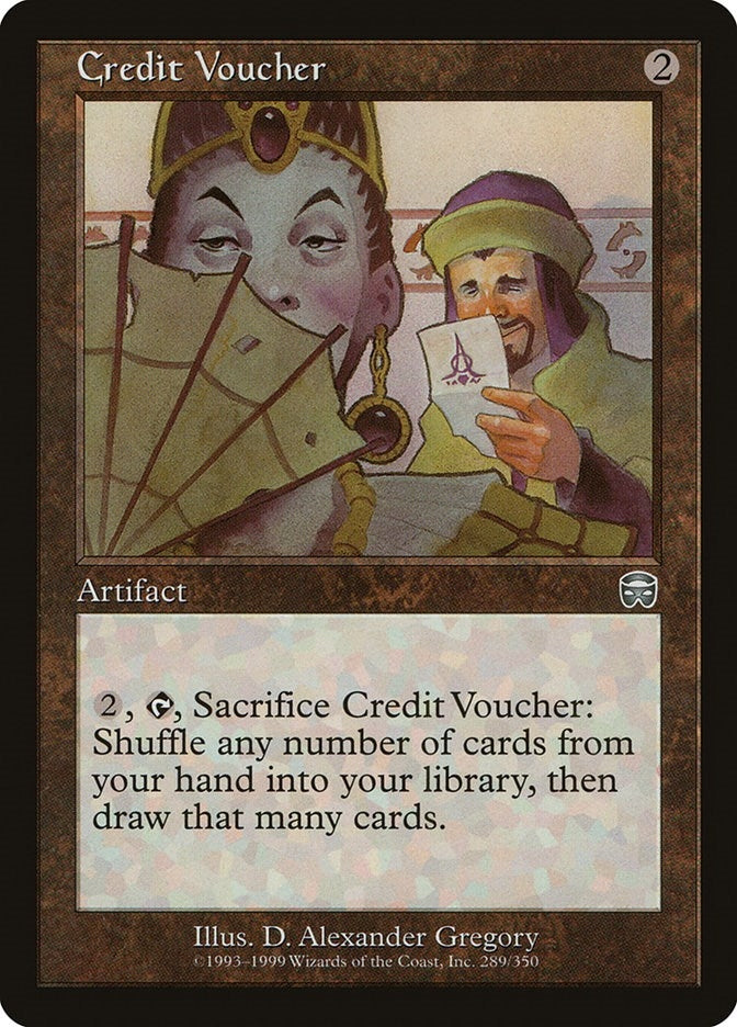 Credit Voucher (289) [MMQ] - MTG Single