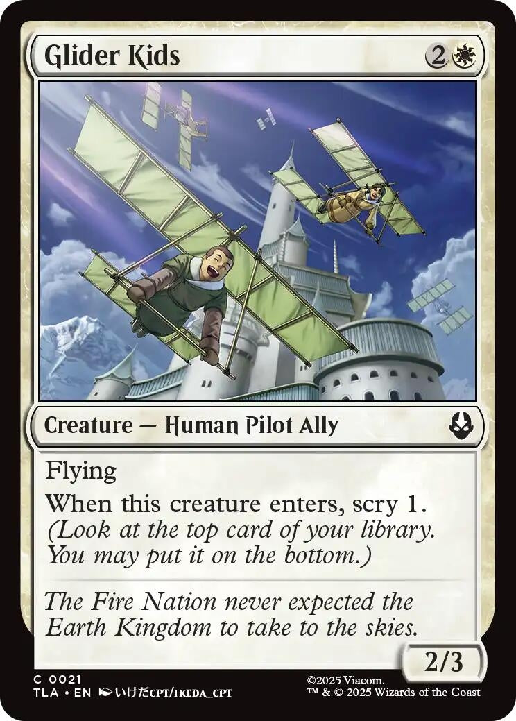 Image for Glider Kids (21) (Avatar: The Last Airbender) - Magic: The Gathering