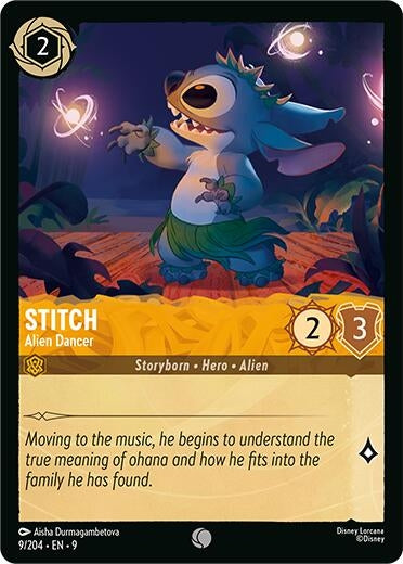 Stitch - Alien Dancer (9/204) (Fabled)