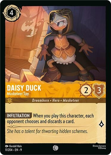 Daisy Duck - Musketeer Spy (11/204) (Fabled)