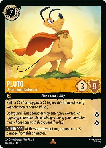 Pluto - Determined Defender (14/204) (Fabled)