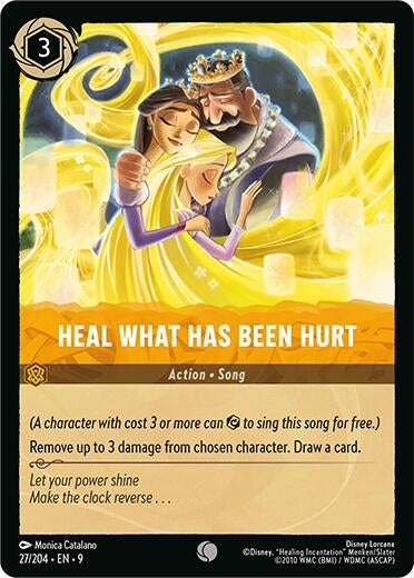 Image for Heal What Has Been Hurt (27/204) (Fabled) - Disney Lorcana