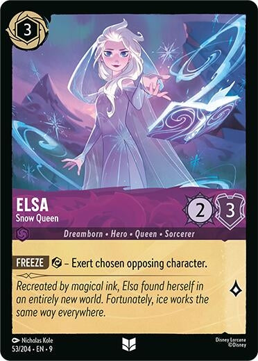 Elsa - Snow Queen (53/204) (Fabled)