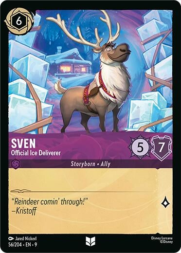 Sven - Official Ice Deliverer (56/204) (Fabled)