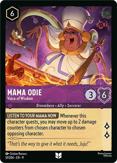 Mama Odie - Voice of Wisdom (57/204) (Fabled)