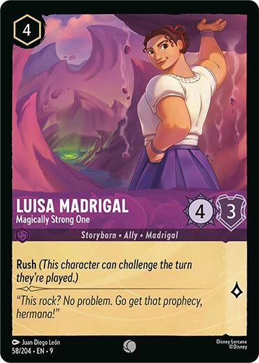 Luisa Madrigal - Magically Strong One (58/204) (Fabled)