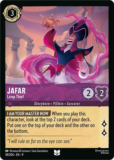 Image for Jafar - Lamp Thief (59/204) (Fabled) - Disney Lorcana