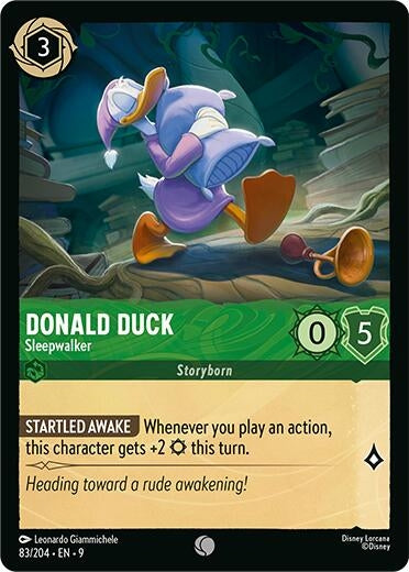 Donald Duck - Sleepwalker (83/204) (Fabled)