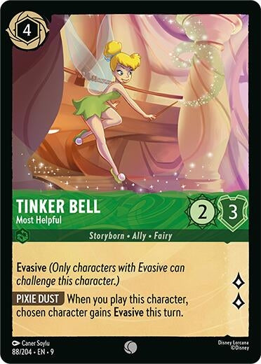 Tinker Bell - Most Helpful (88/204) (Fabled)