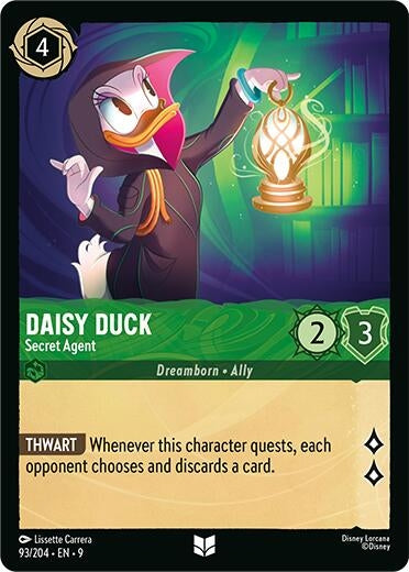 Daisy Duck - Secret Agent (93/204) (Fabled)