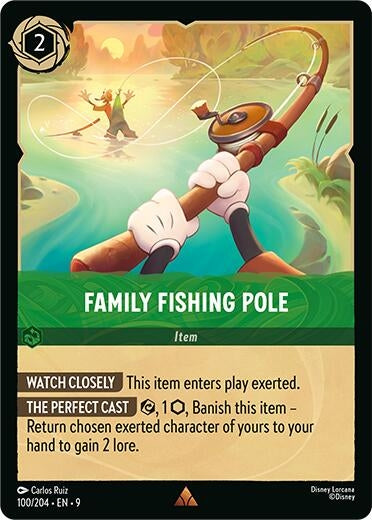 Family Fishing Pole (100/204) (Fabled)