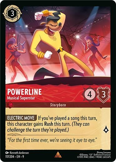 Powerline - Musical Superstar (117/204) (Fabled)