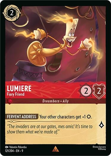 Lumiere - Fiery Friend (121/204) (Fabled)