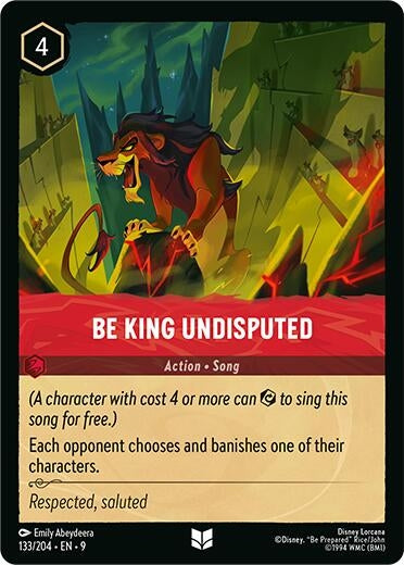 Be King Undisputed (133/204) (Fabled)