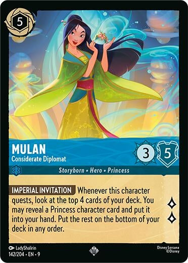 Mulan - Considerate Diplomat (142/204) (Fabled)