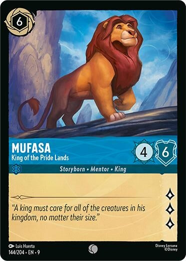 Mufasa - King of the Pride Lands (144/204) (Fabled)