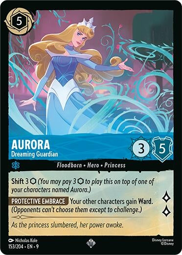 Image for Aurora - Dreaming Guardian (153/204) (Fabled) - Disney Lorcana