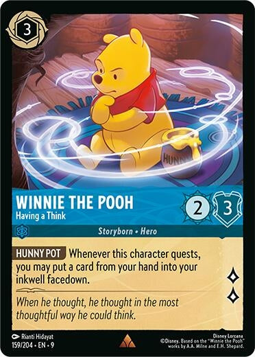 Winnie the Pooh - Having a Think (159/204) (Fabled)