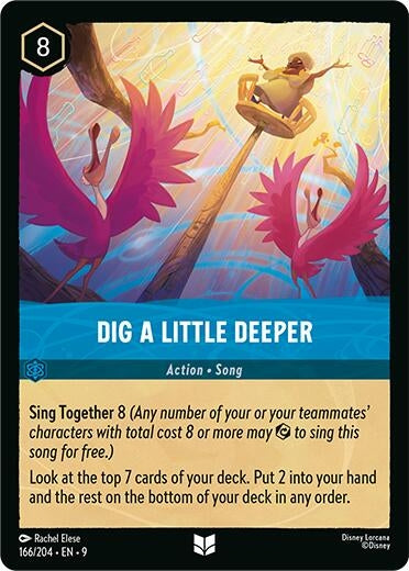 Image for Dig a Little Deeper (166/204) (Fabled) - Disney Lorcana