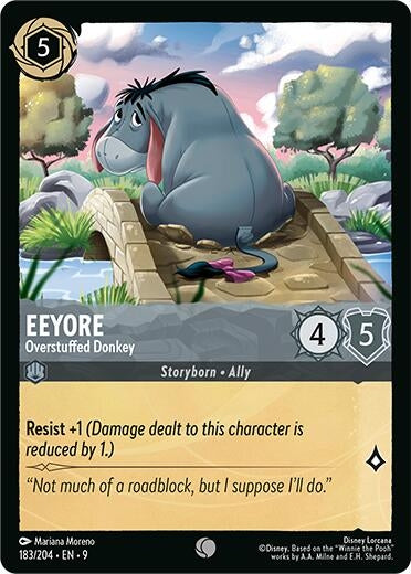 Eeyore - Overstuffed Donkey (183/204) (Fabled)