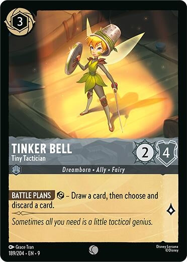 Tinker Bell - Tiny Tactician (189/204) (Fabled)