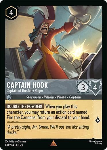 Captain Hook - Captain of the Jolly Roger (190/204) (Fabled)