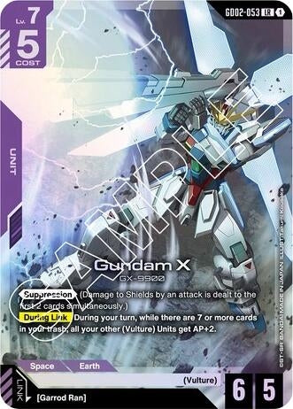 Gundam X (GD02-053) (GD02-053) (Dual Impact)