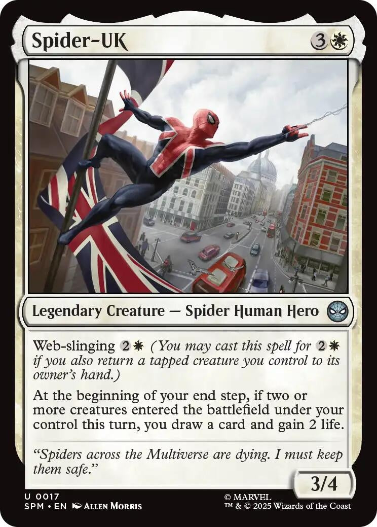 Image for Spider-UK (17) (Marvel's Spider-Man) - Magic: The Gathering