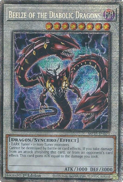 Beelze of the Diabolic Dragons (MP25-EN023) (2025 Mega-Pack)