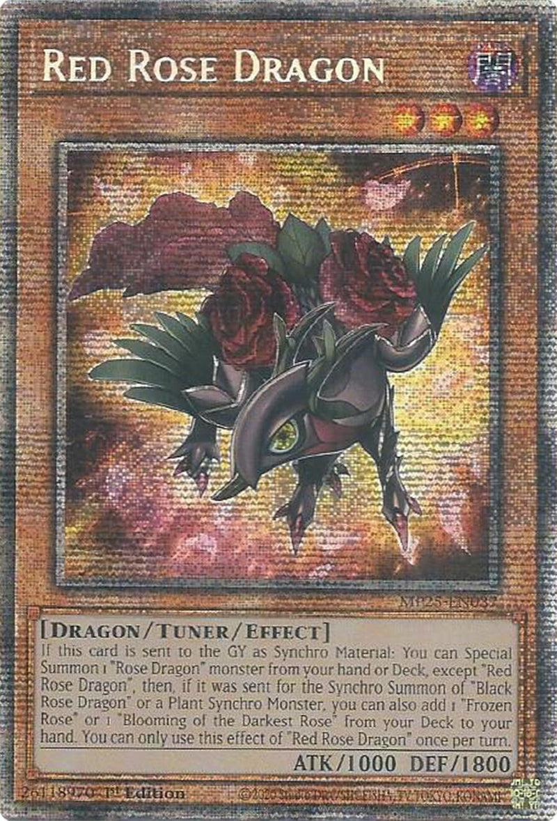 Red Rose Dragon (MP25-EN037) (2025 Mega-Pack)
