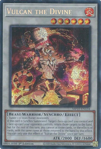 Vulcan the Divine (MP25-EN134) (2025 Mega-Pack)