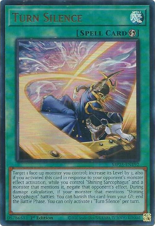 Turn Silence (MP25-EN192) (2025 Mega-Pack)