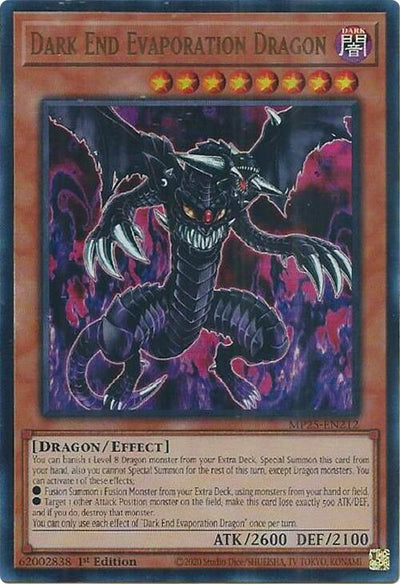 Dark End Evaporation Dragon (MP25-EN212) (2025 Mega-Pack)