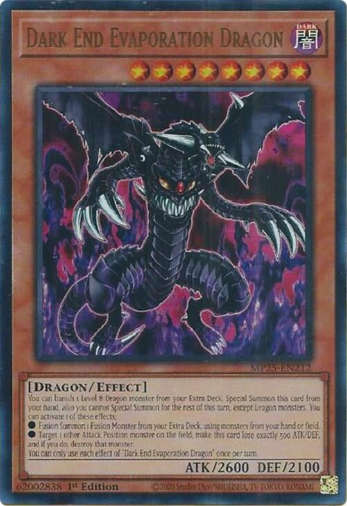 Dark End Evaporation Dragon (MP25-EN212) (2025 Mega-Pack)