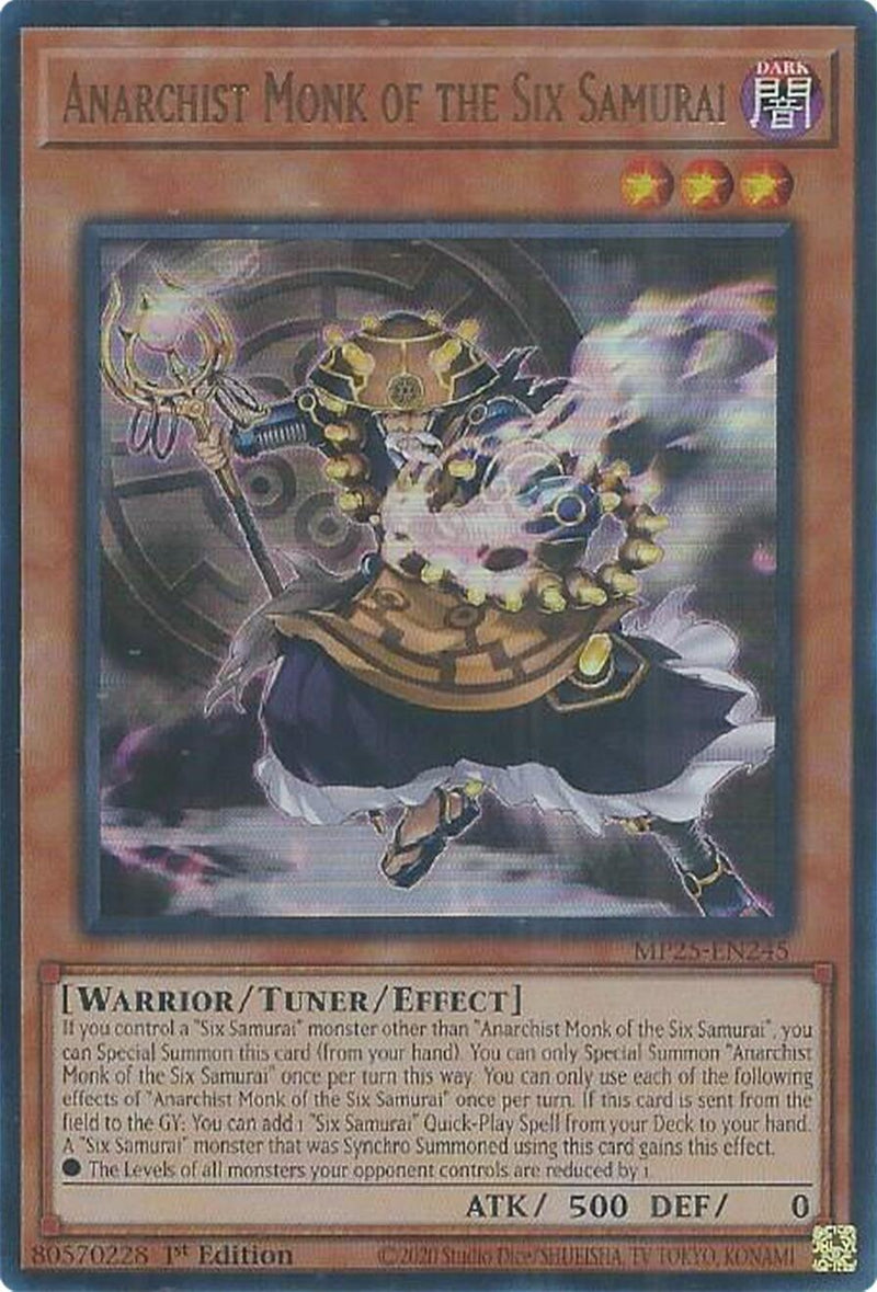 Anarchist Monk of the Six Samurai (MP25-EN245) (2025 Mega-Pack)