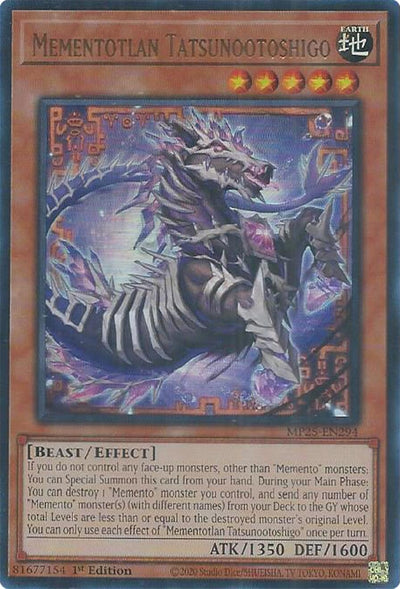 Mementotlan Tatsunootoshigo (MP25-EN294) (2025 Mega-Pack)